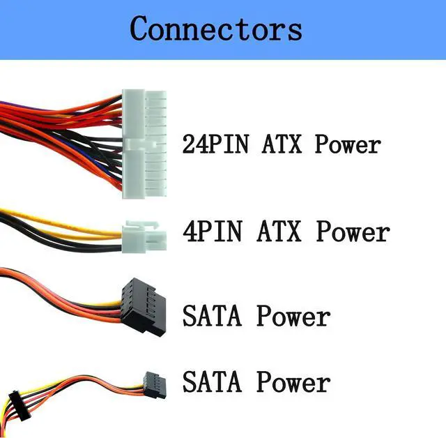 Alt view image 5 of 6 - Ptcliss 250W H250AD-00 ATX Power Supply Unit PSU for DELL Optiplex 390 790 990 3010 DT Inspiron 530s 537s 540s 545s 546s 560s 570s 580s Vostro 200s 220s 230s 400s Studio 540s Slim DT Systems