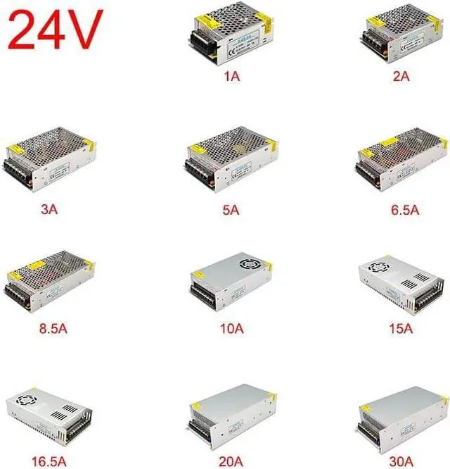 Alt view image 4 of 6 - ZOGUO Switching Power Supply 5V 24V 36V 5A 10A 20A 30A AC Adapter 24 Volt Power Supply 36V AC 110V Transformer 220V to 24V Fonte 500W (Size : 5V 40A 200W)