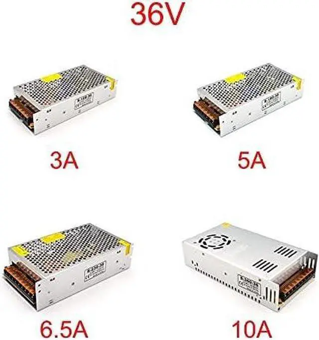 Alt view image 4 of 6 - ZOGUO DC Power Supply 12V 15V 36V 48V Switching Power Supply 12 Volt 5A 10A 30A DC 15V 48V AC Transformer 220V to DC 12V Power Adapter (Size : 110/220V±15%, Color : DC 12V_5A)
