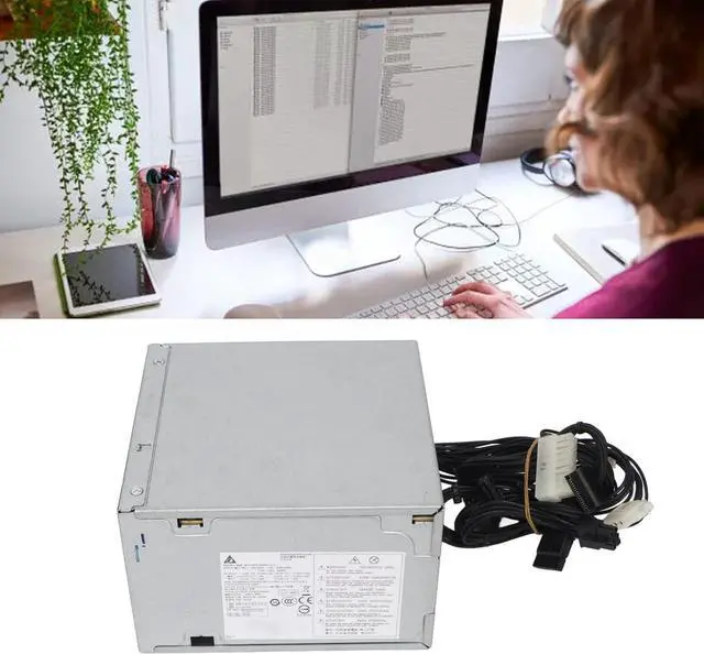 Alt view image 3 of 7 - 400W ATX 12V V2.0 Power Supply, Compatible for Z210, AC 100-240V, Durable Material, DPS 400AB 19A