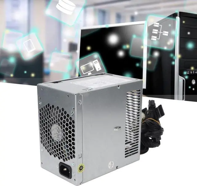 Alt view image 4 of 7 - 400W ATX 12V V2.0 Power Supply, Compatible for Z210, AC 100-240V, Durable Material, DPS 400AB 19A