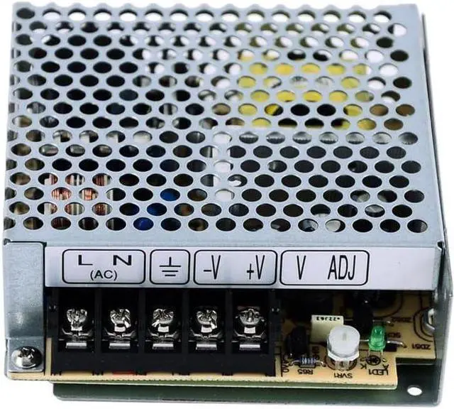 Alt view image 2 of 6 - MW Mean Well Enclosed Type RS-50W-12/15/24/3.3/48/5V Non-PFC (Single Vo) RS Series 50W Single Output Switching Power Supply (RS-50-24)