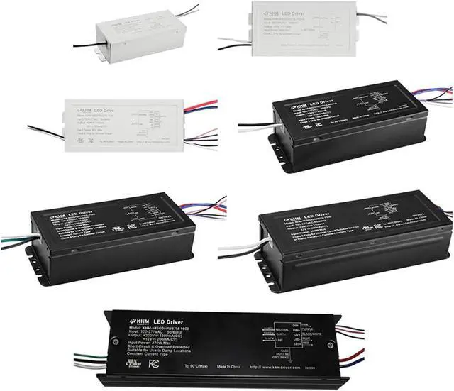 Alt view image 3 of 3 - LED Drive Power Supply UL Waterproof External Power Supply 0-10V dimming DIM70 Series 60-80W