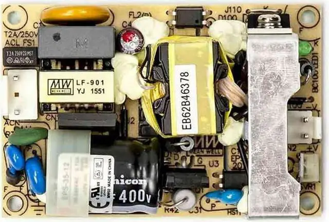 Alt view image 3 of 6 - MW Mean Well PCB Type EPS-35W-12/15/24/27/3.3/36/48/5/7.5V Industrial Single Output Switching Power Supply (EPS-35-12)