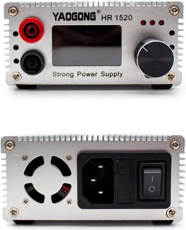 Alt view image 2 of 7 - Multifunctional HR1520 Regulated DC Power Supply 15V 20A Cell Phone Computer Detection and Repair of Short Circuit