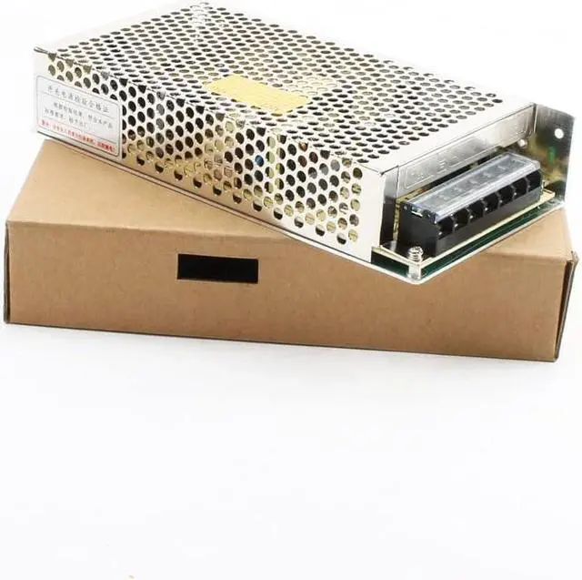 Alt view image 2 of 3 - Power Supply MS-120W 5V 12V 15V 24V 36V 48V 24A 10A 8A 5A 3.3A 2.5A Power suply Power Supply Unit led ac dc Converter (Size : 100-120V/200-240V, Color : 12V_120W)