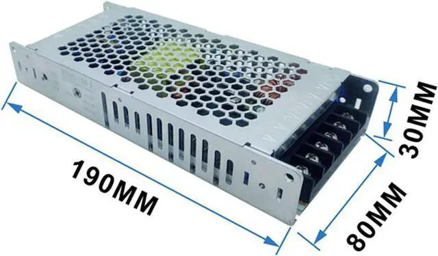 Alt view image 5 of 5 - Fangyid 3X 5V 40A 200W Ultra-Thin Switching Power Supply Electronic Screen LED Display Power Supply