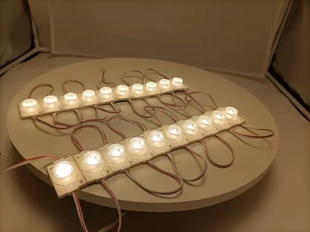 Alt view image 3 of 7 - 12V LED Module with Lens for Light Box 2.0W 3000K Warm White with Power Supply