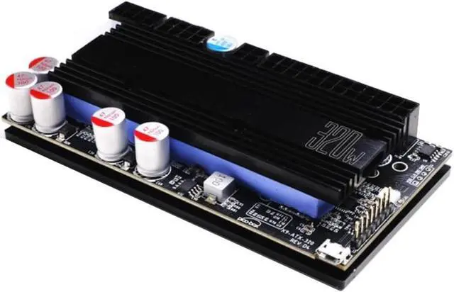Main image of DC-ATX X9-ATX-320W PICO-Box Gray-Black ITX Power Module Wide Voltage 16-60V Input High Power Supply 320W Support SFX 48V DC PSU ITX Power Module