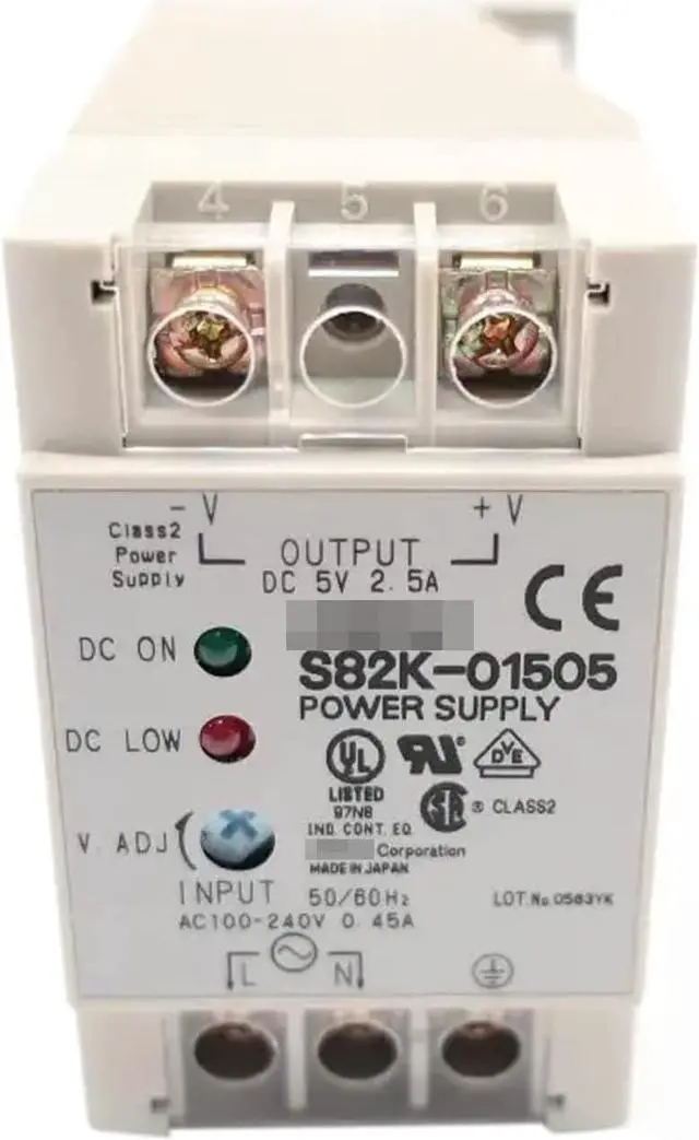 Main image of S82K-01505 Switching Power Supply S82K01505 Sealed in Box 1 Year Warranty