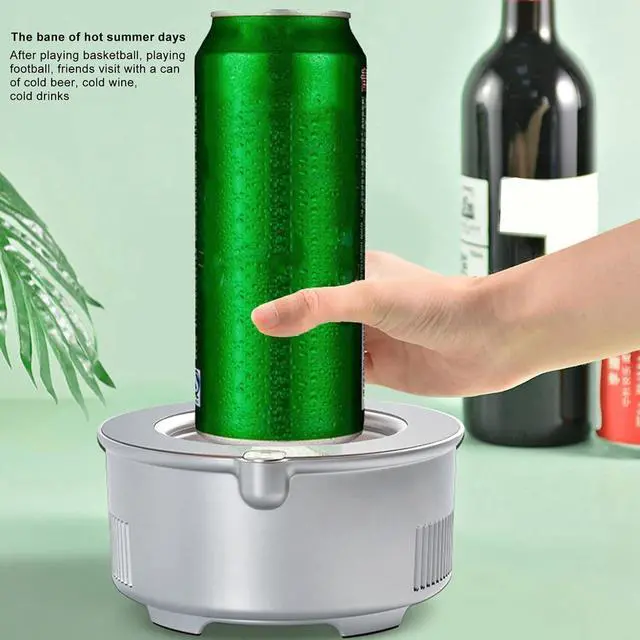 Alt view image 2 of 7 - YOUTHINK Electric Cup Warmer Cooler, Fast Cooling and Heating, 2 Power Supply Modes, Heat Dissipation, Touch Key Control, Anti Slip, Lightweight and Portable