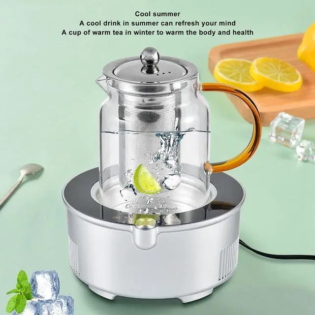 Alt view image 7 of 7 - YOUTHINK Electric Cup Warmer Cooler, Fast Cooling and Heating, 2 Power Supply Modes, Heat Dissipation, Touch Key Control, Anti Slip, Lightweight and Portable