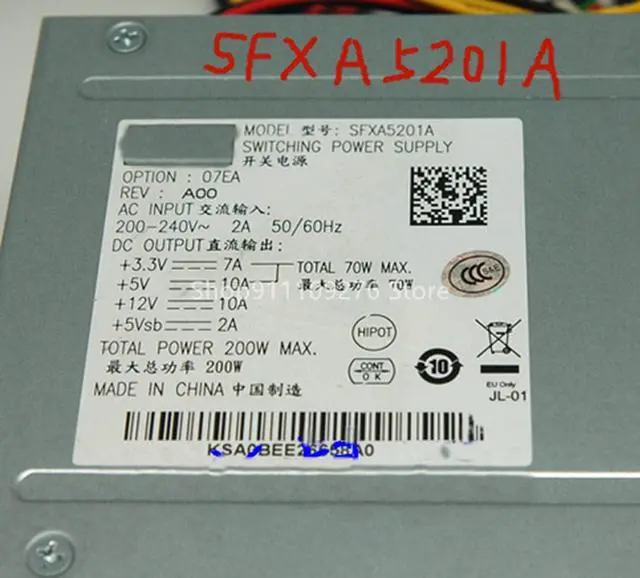Alt view image 2 of 2 - PSU for Hard Disk Video Recorder Power Supply SFXA5201A SFXA5201B MAX 200W 8xSATA