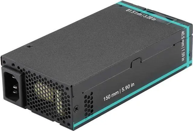 Alt view image 2 of 5 - FSP Mini ITX Solution | Flex ATX 500W 80 Plus Gold Certified Efficiency 90% Full Range Active PFC Power Supply (FSP500-57FDB) Flex Guru 500W