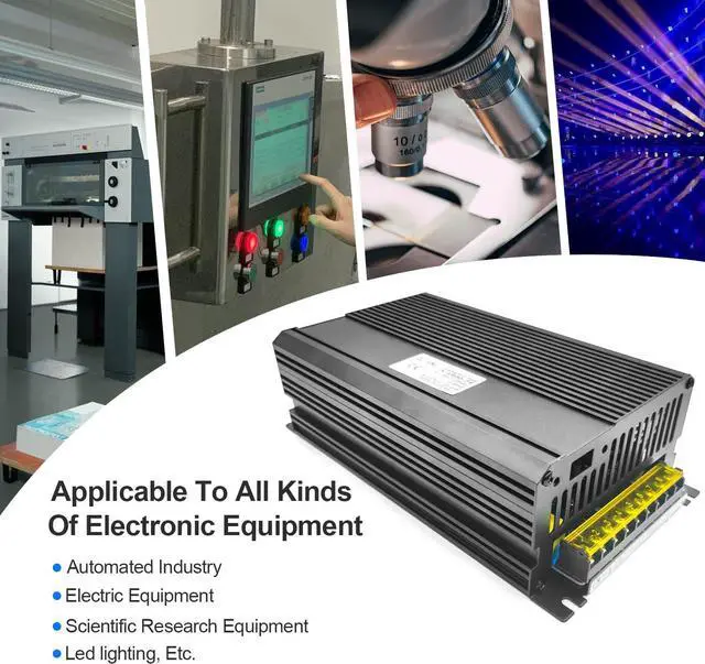 Alt view image 3 of 6 - 1500W Switching Power Supply AC-DC SMPS Output 90v 16A dc Power Supply Input 110VAC (90VDC)