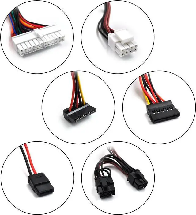 Alt view image 6 of 7 - HU460AM-01 D460AM-01 D460AM-03 WC1T4 WY7XX 460W Power Supply Compatible with Dell XPS 8930, 8920, 8910, 8900, 8700, 8300, 8100 and Alien-Ware Aurora R5, Replace DPS-460DB-15, L350AM-00