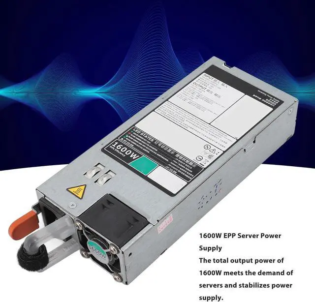 Alt view image 3 of 6 - for Server Power Supply, 1600W EPP Plug and Play with Cooling Fan, for R530 R740 Servers
