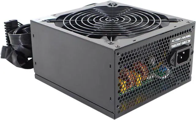 Alt view image 7 of 7 - Efficient Rate 550W Computer Power Supply with Intelligent Temperature Control for Active 12V Power