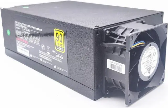 Alt view image 6 of 6 - Modular 2000W PSU for Mining 110 220V ATX Power Supply Bitcoin for pc Computer Power Source RX580 rx570 RX470 Support 9 GPU