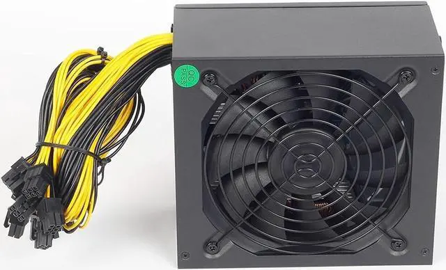 Main image of 160V-240V Power Supply 2000W 2400W 2600W Power Supply for Mining for BTC Power Supply Mining rig Support 6 Graphics Cards Miner(2400W-2600W)
