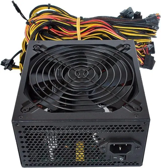 Alt view image 3 of 6 - 1800W 180V-240V ATX ETH Bitcoin Mining Power Supply 95% Efficiency Support 8 Display Cards GPU for BTC Bitcoin Miner