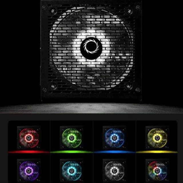 Alt view image 4 of 6 - PSU for Toughpower GX1 RGB 500W 2060 Mute Power Supply 500W Power Supply TP-500AH2NKG