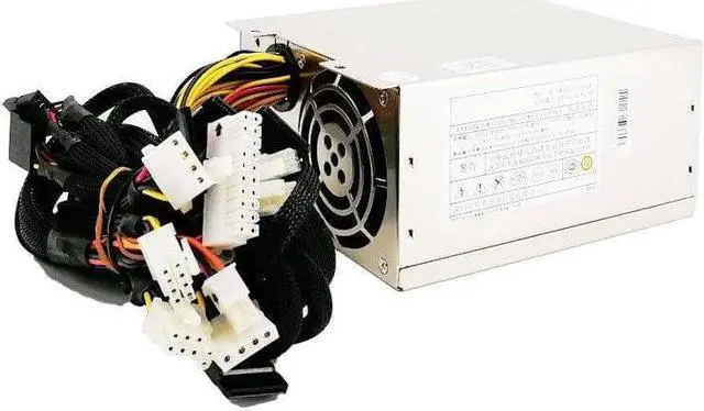 Alt view image 4 of 6 - PSU for ATX EPS12V Rated 500W OPP 600W Power Supply HK600-11PEP