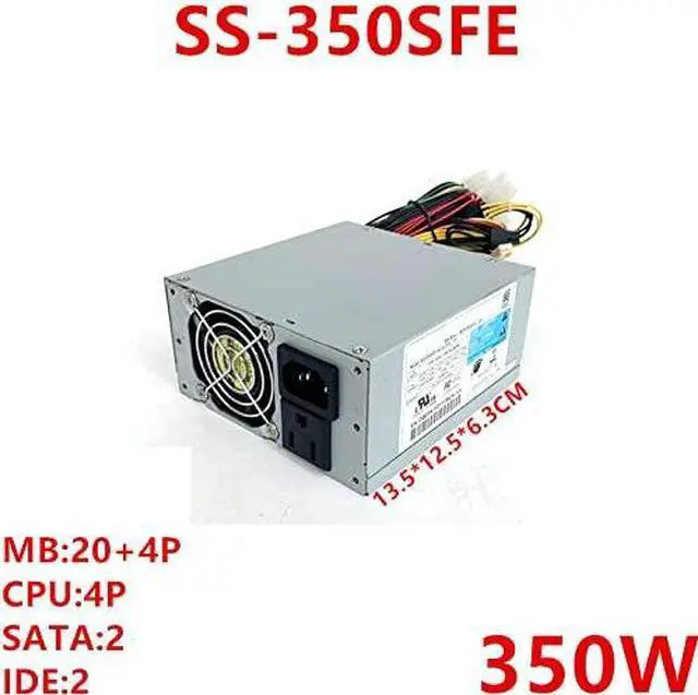 Alt view image 3 of 3 - PSU for SFX MATX 350W Power Supply SS-350SFE