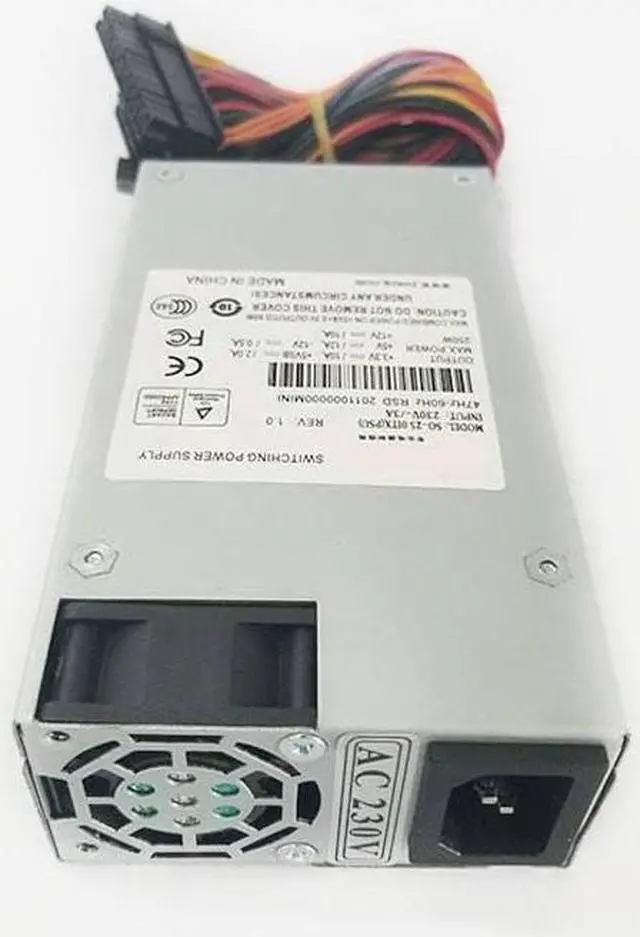 Alt view image 3 of 5 - PSU for Rosoa AIO ITX Small 1U Rated 150W Peak 250W Switching Power Supply SO-250ITX