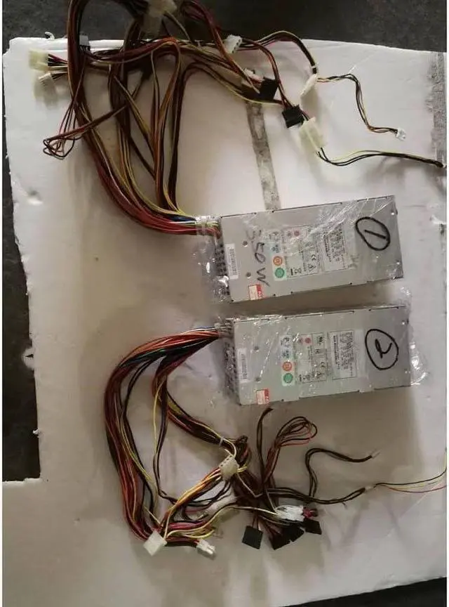 Alt view image 3 of 3 - P2H-6350P for ZIPPY 350W 2U Server Workstation Storage System IPC Power Supply