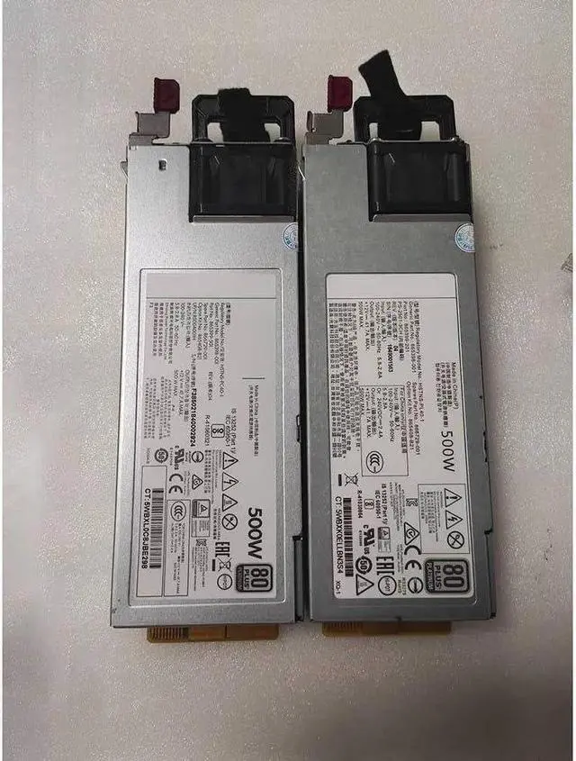 Alt view image 2 of 2 - HSTNS-PC40-1 HSTNS-PD40-1 HSTNS-PL40-1 for Gen10 Server 500W Power Supply 865399-501 866729-001