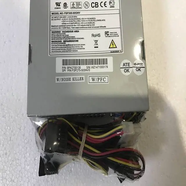 Alt view image 3 of 6 - PSU for 8362 DS-8664 96 20Pin+4Pin 300W Switching Power Supply FSP300-60GNV-5K FSP300-60GNV