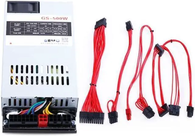 Main image of PSU for Fenge ITX K39 K35 K49 S3 M41 M24 M47 Flex Small 1U Rated 400W Peak 500W Switching Power Supply GS-500W