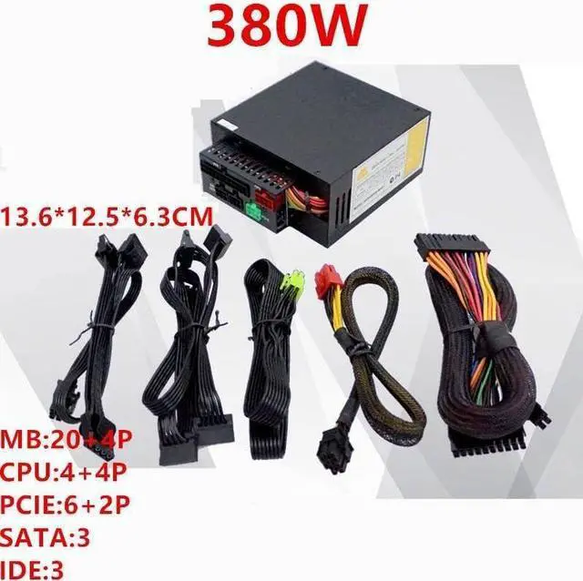 Alt view image 6 of 6 - PSU for Codegen AIO Full Module SFX 380W Switching Power Supply SH380WA8H