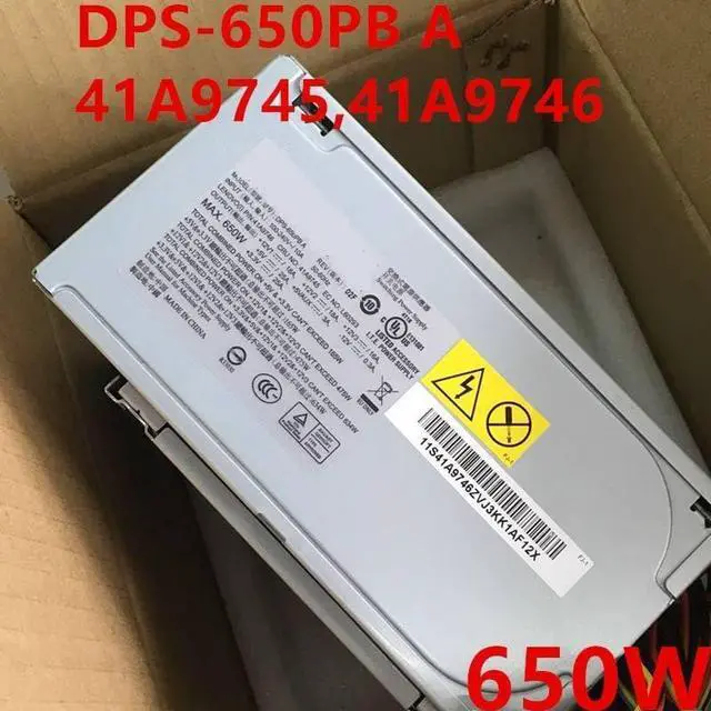 Alt view image 5 of 5 - Almost PSU for S10 650W Switching Power Supply DPS-650PB A 41A9745 41A9746