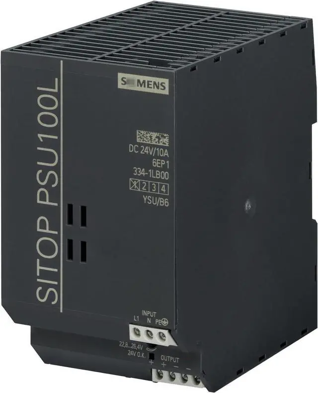 Main image of 6EP1334-1LB00 PSU100L 24V/10A Stabilized Power Supply 6EP13341LB00 Sealed in Box 1 Year Warranty Fast Shipment
