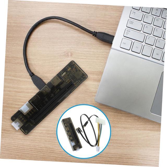 Alt view image 2 of 7 - Electronic Independent Video Card Dock Laptop Video Card Docking Station Dock for Graphics Card PCB Video Card Laptop Docking Station Abs
