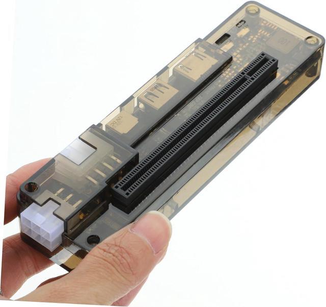 Alt view image 7 of 7 - Electronic Independent Video Card Dock Laptop Video Card Docking Station Dock for Graphics Card PCB Video Card Laptop Docking Station Abs