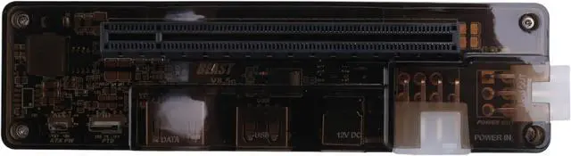 Alt view image 6 of 7 - External Laptop Graphics Card Dock Laptop Docking Station Video Card Set Kit Express Card Cable