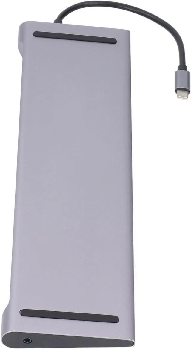 Alt view image 4 of 7 - USB C HUB 11 in 1 Multiport Adapter, Type C Docking Station with PD Charging, 4K HD Multimedia Interface, 1080P, RJ45 Ethernet, 5Gbps USB30., Card Reader for Laptop Pro Air