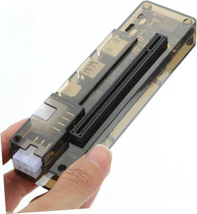 Alt view image 5 of 7 - PCB Video Card Docking Station Graphics Card Adapter External Graphics Card Dock Laptop Supply