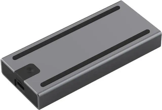 Alt view image 3 of 7 - TypeC Docking Station M.2 NVMe with 4K HDMIcompatible Adapter, UsbC 10Gbp 2 USB Port for Laptops