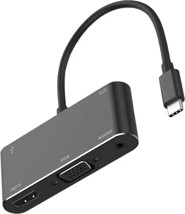 Main image of USB Hub Dock for Notebook Docking Station with HDMI VGA USB 3.0 PD 3.5 Audio Jack for Monitor TV