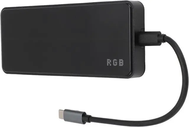 Main image of 8 in 1 Docking Station, 4K HD Multimedia Interface, USB C Power Supply, USB3.0 Hub, Ethernet, 100W PD, for MacBook and Type C Laptops
