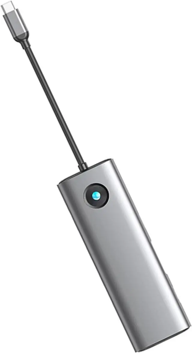 Alt view image 3 of 7 - 10Port USB C Docking Station Video Video 1000M Ethernet 100W Charging Fast Speed 3xUSB3.0 Ports 3..5mm Cards Reader Slots