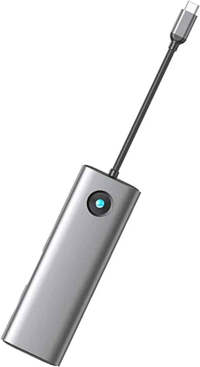 Alt view image 3 of 7 - USB C 10 in 1 Adapter with Video+VGA 1000M Ethernet 100W 3xUSB3.0 Memory Cards Slots for Electronics Multipurpose