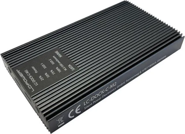 Alt view image 3 of 3 - LC-DOCK-C-M2 - Docking station / M.2 SSD enclosure
