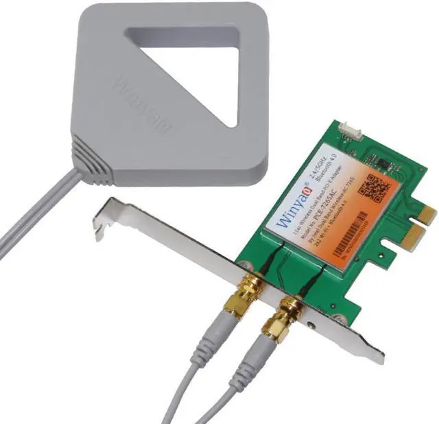 Main image of 802.11ac Dual Band 2x2 WiFi + Bluetooth4.0 Adapter 867Mbps Wireless-AC 7265 Card