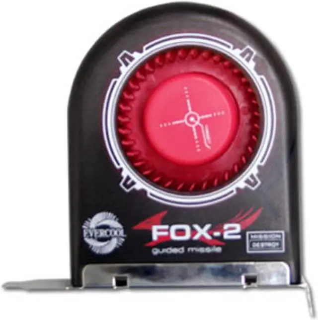 Alt view image 3 of 4 - Fox-2 System Blower Computer Chassis Exhaust Cooling Fan PCI Slot Bit Fan Cooler Long Life Bearing Design High Air Flow