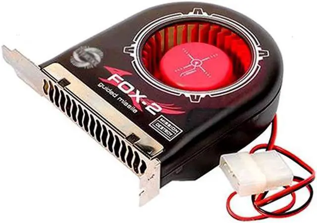 Main image of Fox-2 System Blower Computer Chassis Exhaust Cooling Fan PCI Slot Bit Fan Cooler Long Life Bearing Design High Air Flow